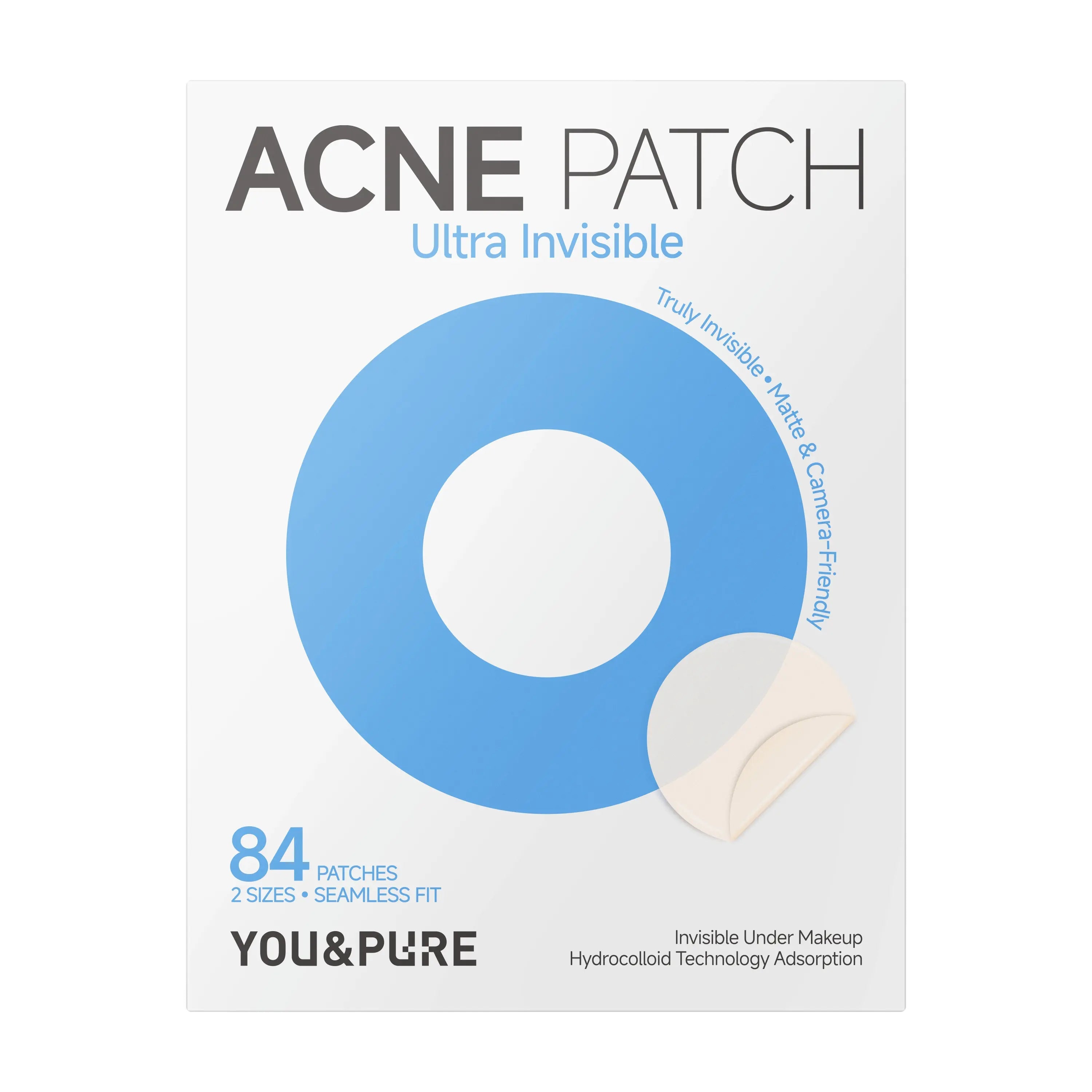 YOU&PURE Acne Patch Ultra Invisible, Acne Treatment Products, Acne Patches, Blackhead Remover, Facial Acne Patches, Acne Cotton Pads, Acne Treatment Strips