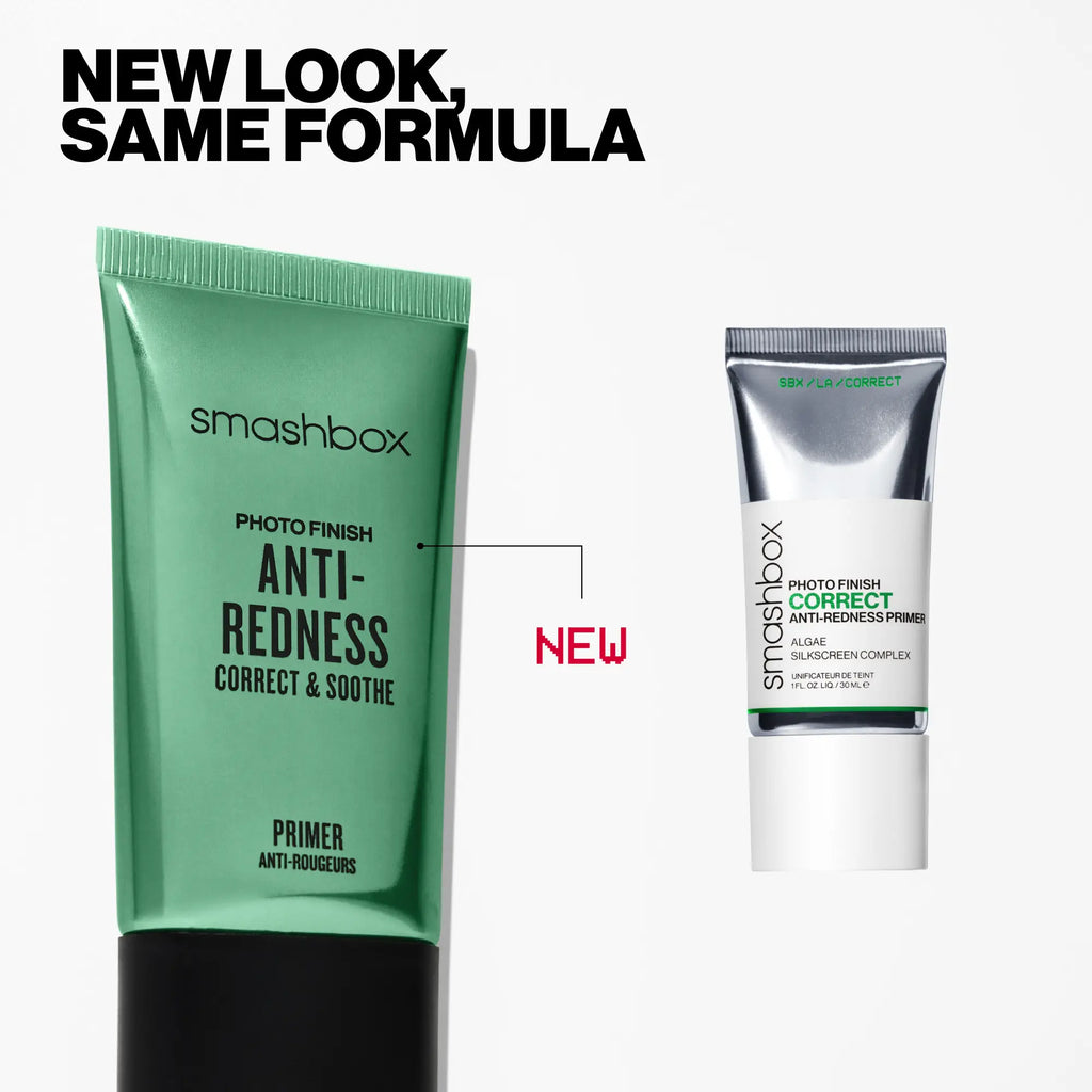 Smashbox Photo Finish Anti-Redness Correct & Soothe Primer - Lightweight, Neutralizes Redness, Soothes & Strengthen Skin with Skin-Caring Ingredients