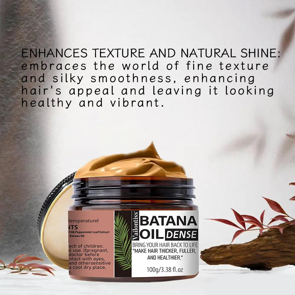 Vailontiss Batana Oil Hair Mask – Strengthens Roots, Repairs Dry, Brittle Hair,Increases Thickness,Improves Hair Quality,Suitable for All Hair Types.