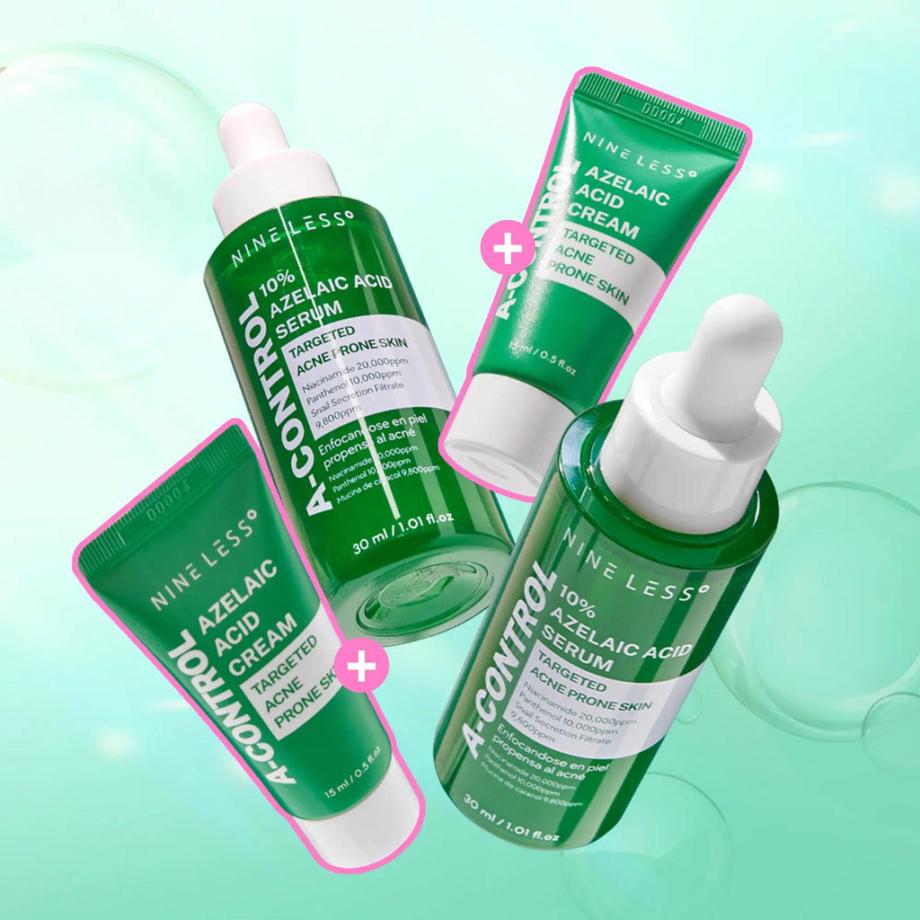 [NINELESS] Azelaic Acid Serum Duo Set (Free Gift Azelaic Acid Cream 15Ml (2Ea)) - Balanced Skin, Reduce Dark Spots