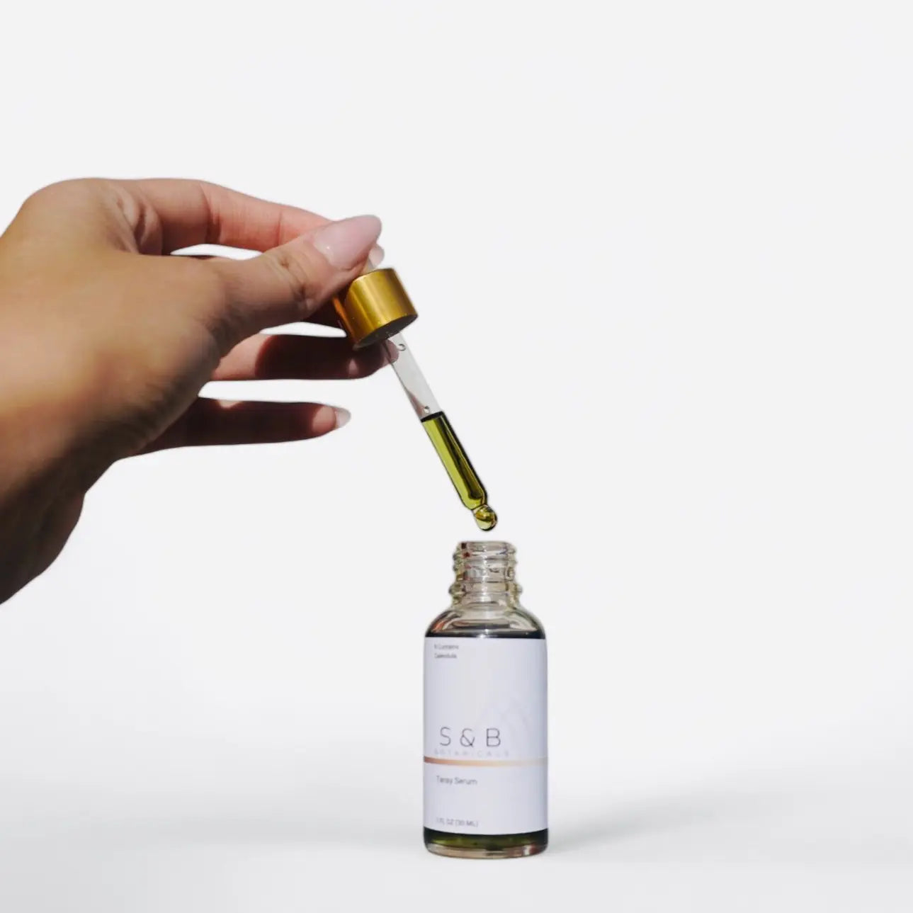 S&B Tansy Serum Oil Organic Skincare Face Oil with Jojoba & Calendula for Radiant Skin 1Oz