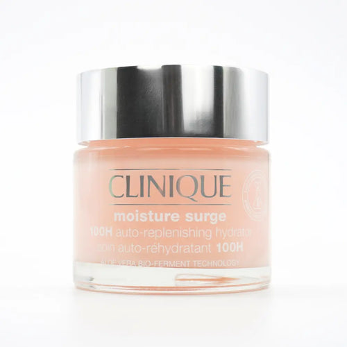 CLINIQUE Moisture Surge 100-Hour Auto-Replenishing Hydrator - 75Ml Lightweight Hyaluronic Acid & Aloe Gel Cream Moisturizer, Long-Lasting Hydrate for Dry & All Skin Types, Radiant Complexion Skincare