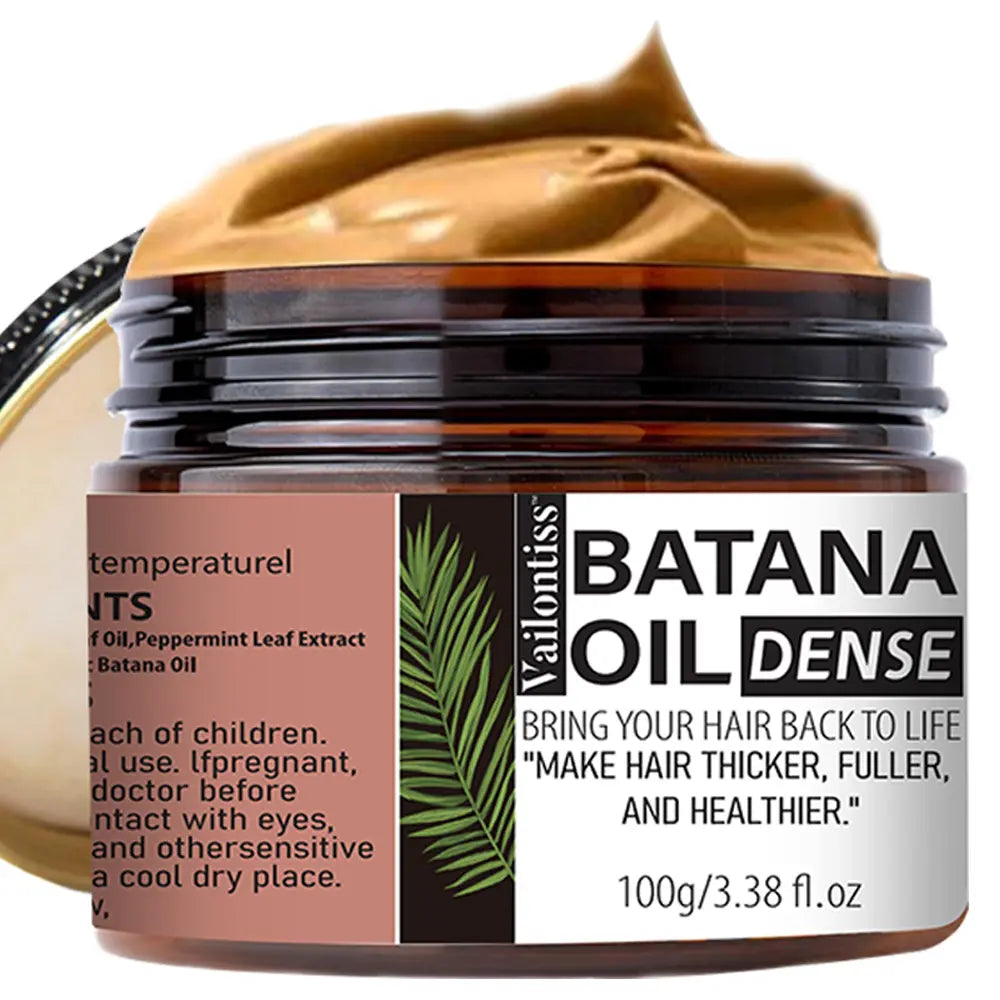 Vailontiss Batana Oil Hair Mask – Strengthens Roots, Repairs Dry, Brittle Hair,Increases Thickness,Improves Hair Quality,Suitable for All Hair Types.