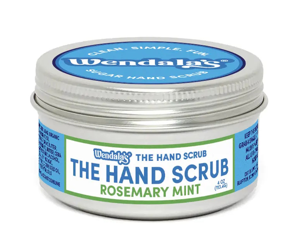 Wendala'S Sugar Hand Scrub -Rosemary Mint- Moisturizing, Exfoliating Scrub