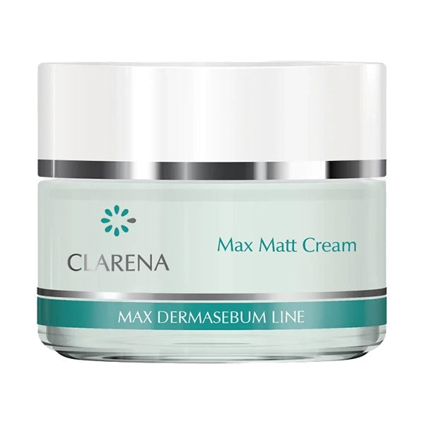 Clarena Max Matt Cream – Oil-Control Pore-Refining Day Cream | 50 ml