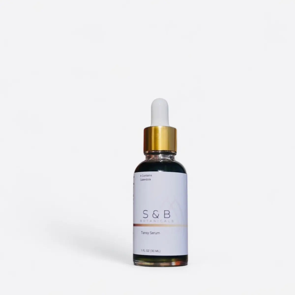 S&B Tansy Serum Oil Organic Skincare Face Oil with Jojoba & Calendula for Radiant Skin 1Oz