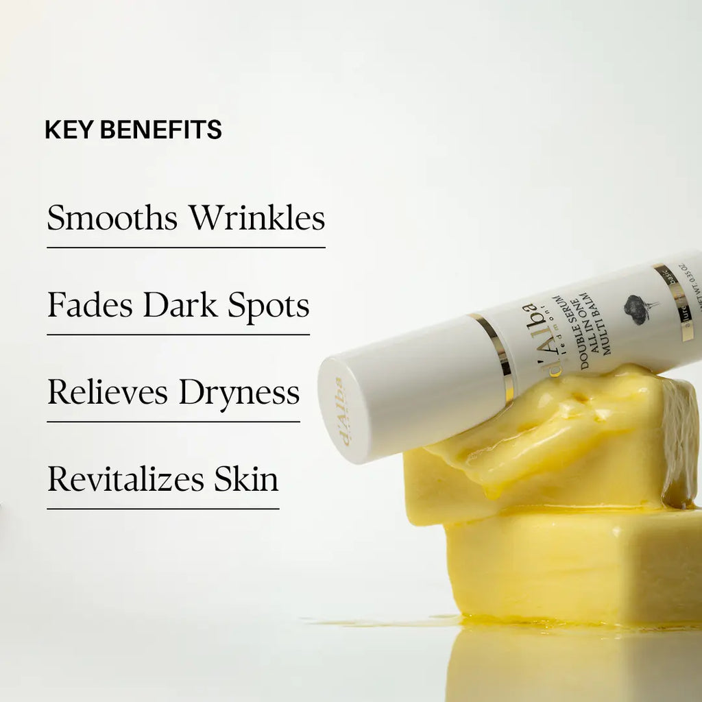 [OFFICIAL D'Alba] [Set] White Truffle First Spray Serum 3.38 Fl Oz + White Truffle Double Serum All-In-One Multi Balm