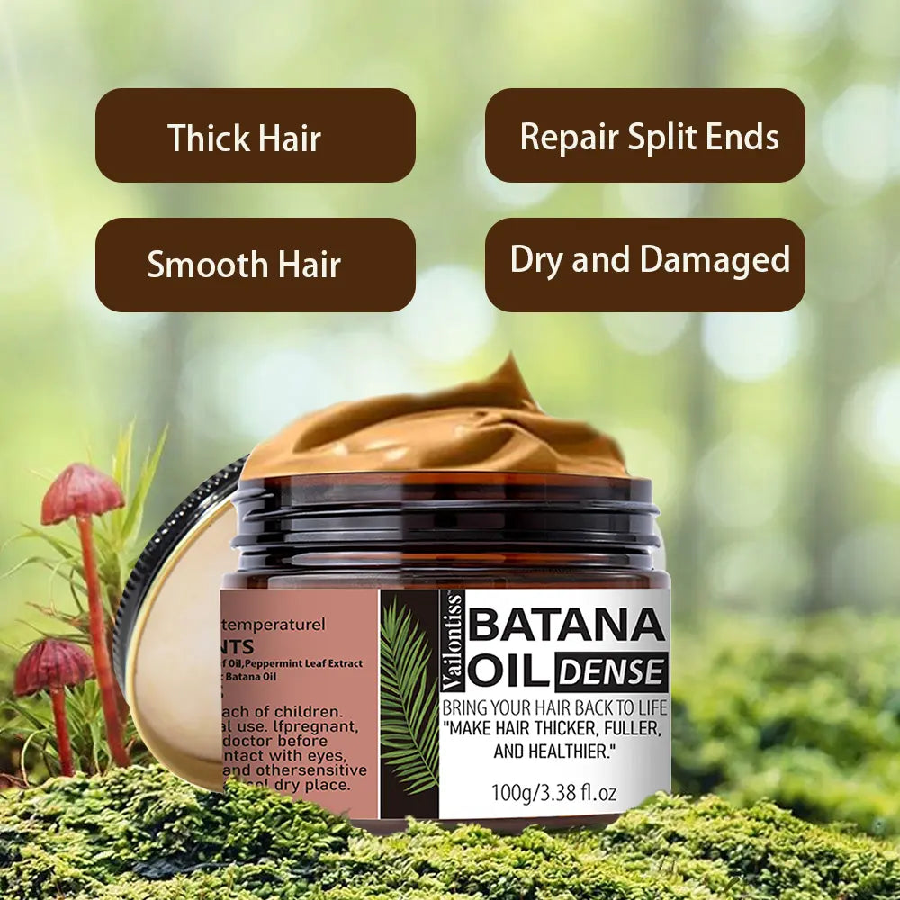 Vailontiss Batana Oil Hair Mask – Strengthens Roots, Repairs Dry, Brittle Hair,Increases Thickness,Improves Hair Quality,Suitable for All Hair Types.