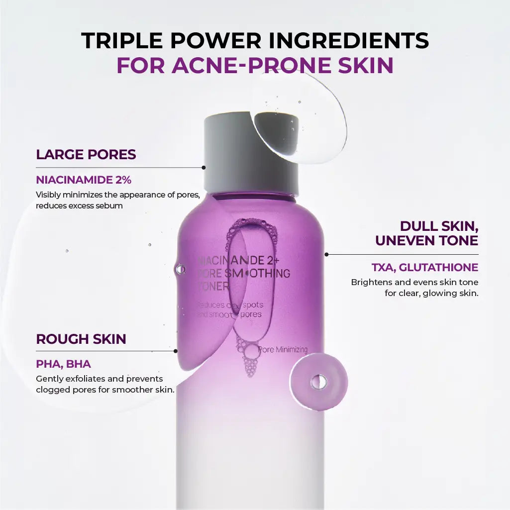 [Jumiso] Niacinamide Dark Spot Correcting Routine Set - Niacinamide 20% Serum, Overnight Cream, Soothing Toner