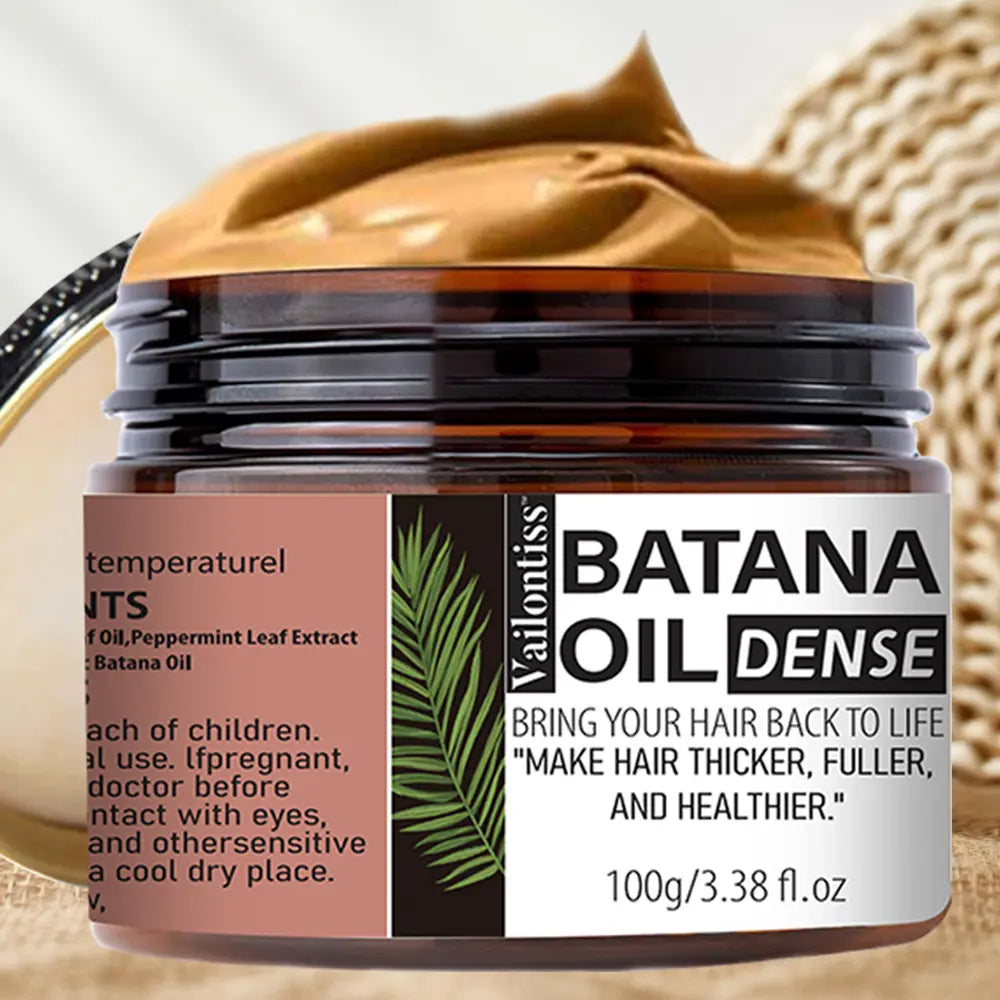 Vailontiss Batana Oil Hair Mask – Strengthens Roots, Repairs Dry, Brittle Hair,Increases Thickness,Improves Hair Quality,Suitable for All Hair Types.