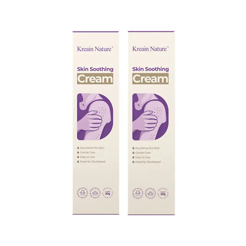 Kreain Nature 1 Skin Soothing Gel - Single Item, Sensitive Skin Care with Natural Extracts of Indian Safflower Root, Tea Tree (Mentha) Leaf and Cica for Irritation