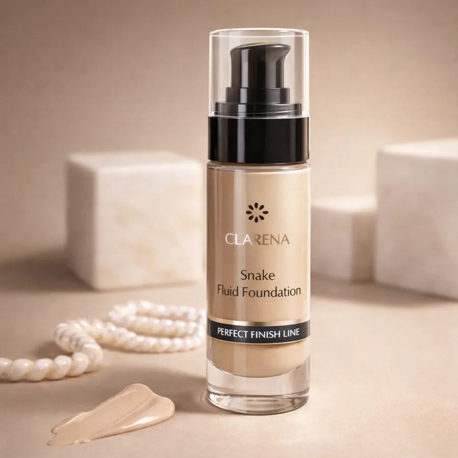 Clarena Snake Fluid Foundation 30 ml | Medical-Grade Lifting Fluid Foundation with Syn®-Ake