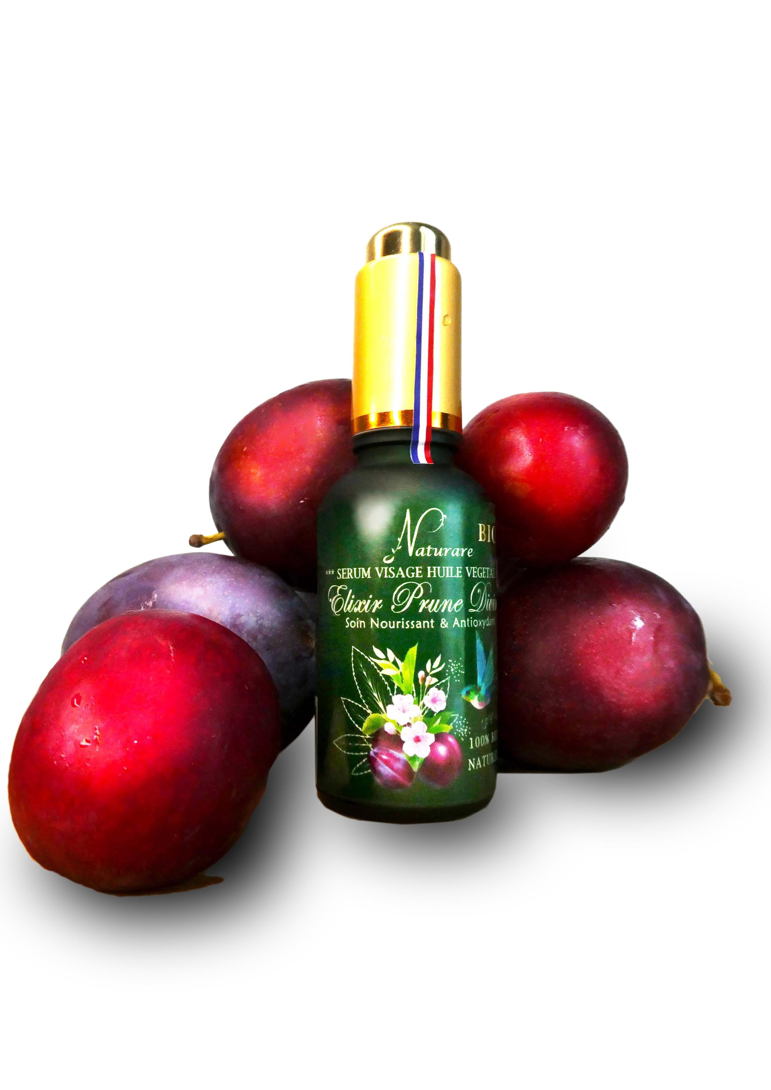 TRIO - Huile Végétale de Prune BIO 90mL