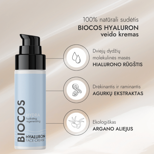 BIOCOS Hyaluron Hydrating & Regenerating Face Cream